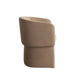 Tess Dining Chair in Camel Performance Velvet