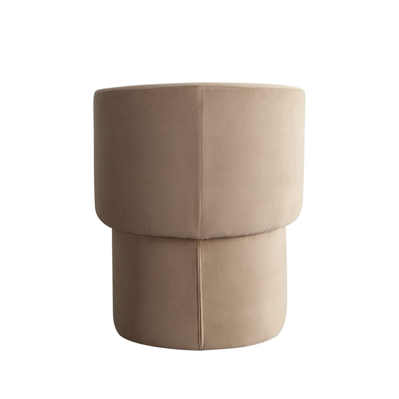 Tess Dining Chair in Camel Performance Velvet