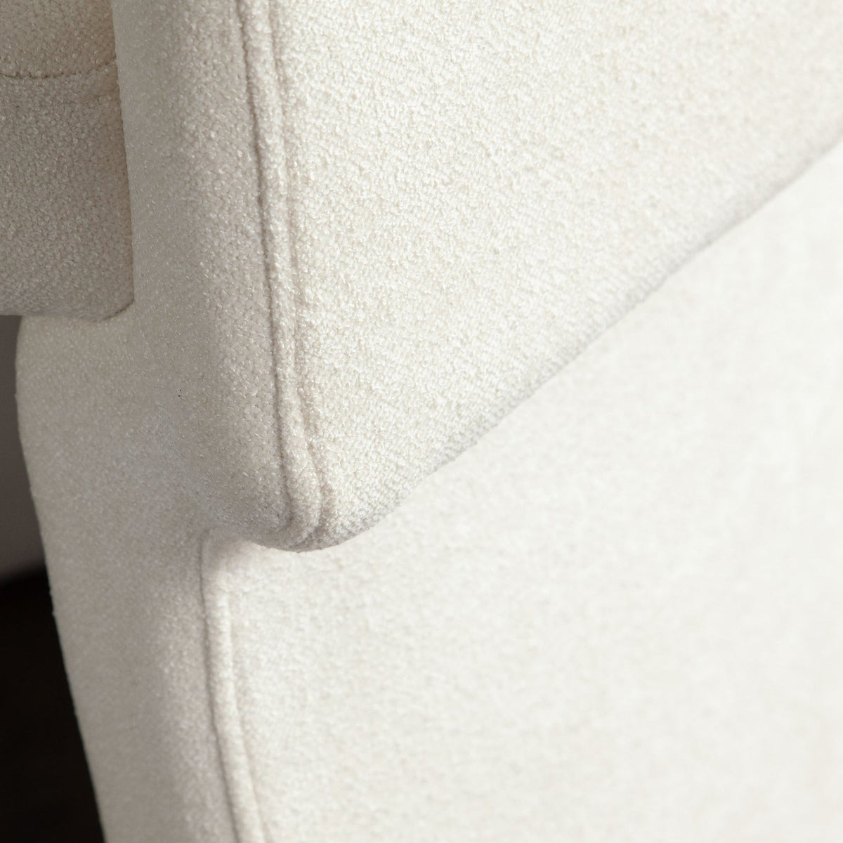 Tess Dining Chair in Elite Ivory Polyester Fabric