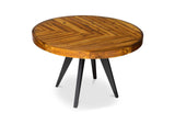 TL-1010-14 Parq Round Dining Table Amber