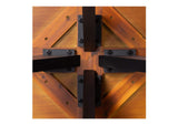 TL-1010-14 Parq Round Dining Table Amber