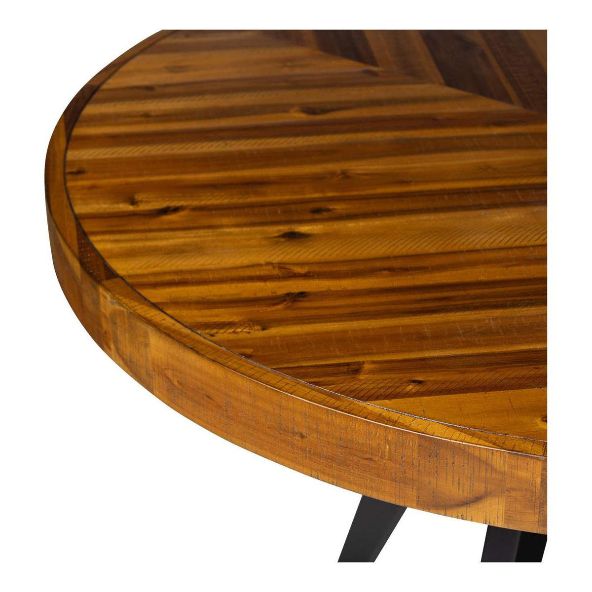 TL-1010-14 Parq Round Dining Table Amber
