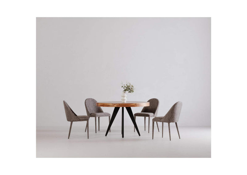 TL-1010-14 Parq Round Dining Table Amber