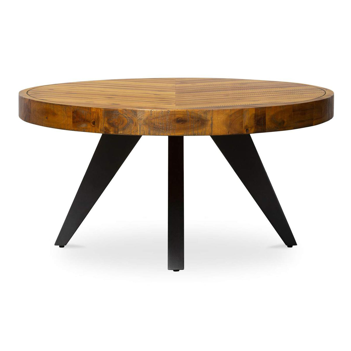 TL-1020-14 Parq Oval Coffee Table Amber