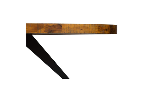 TL-1020-14 Parq Oval Coffee Table Amber