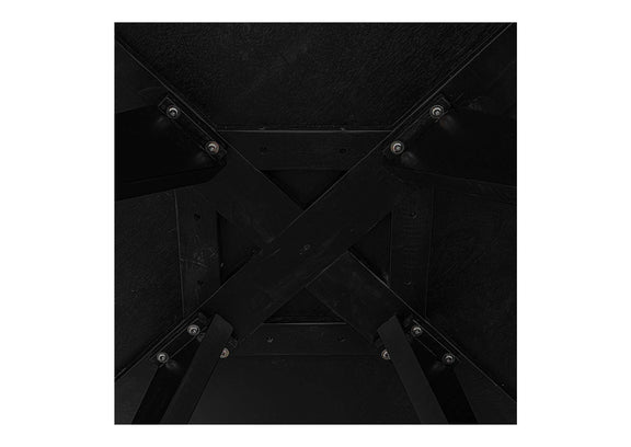 TL-1029-02 Parq 60 Inch Round Dining Table Black