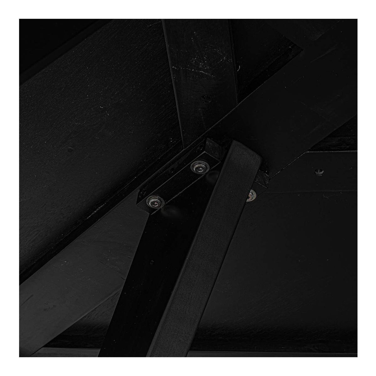 TL-1029-02 Parq 60 Inch Round Dining Table Black