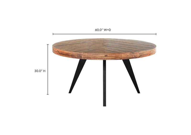 TL-1029-14 Parq 60In Round Dining Table