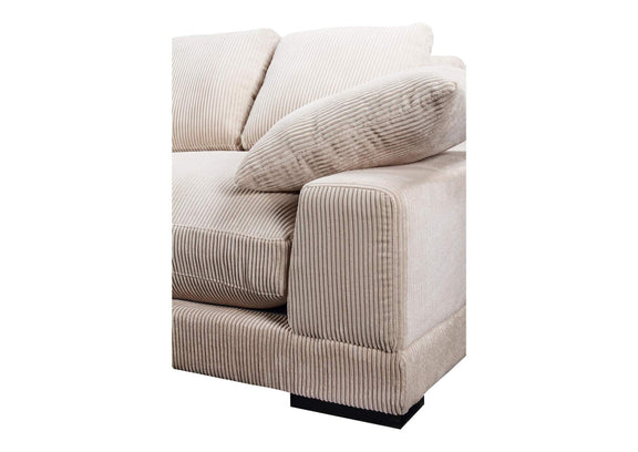 TN-1004-14-0 Plunge Sectional Cappuccino