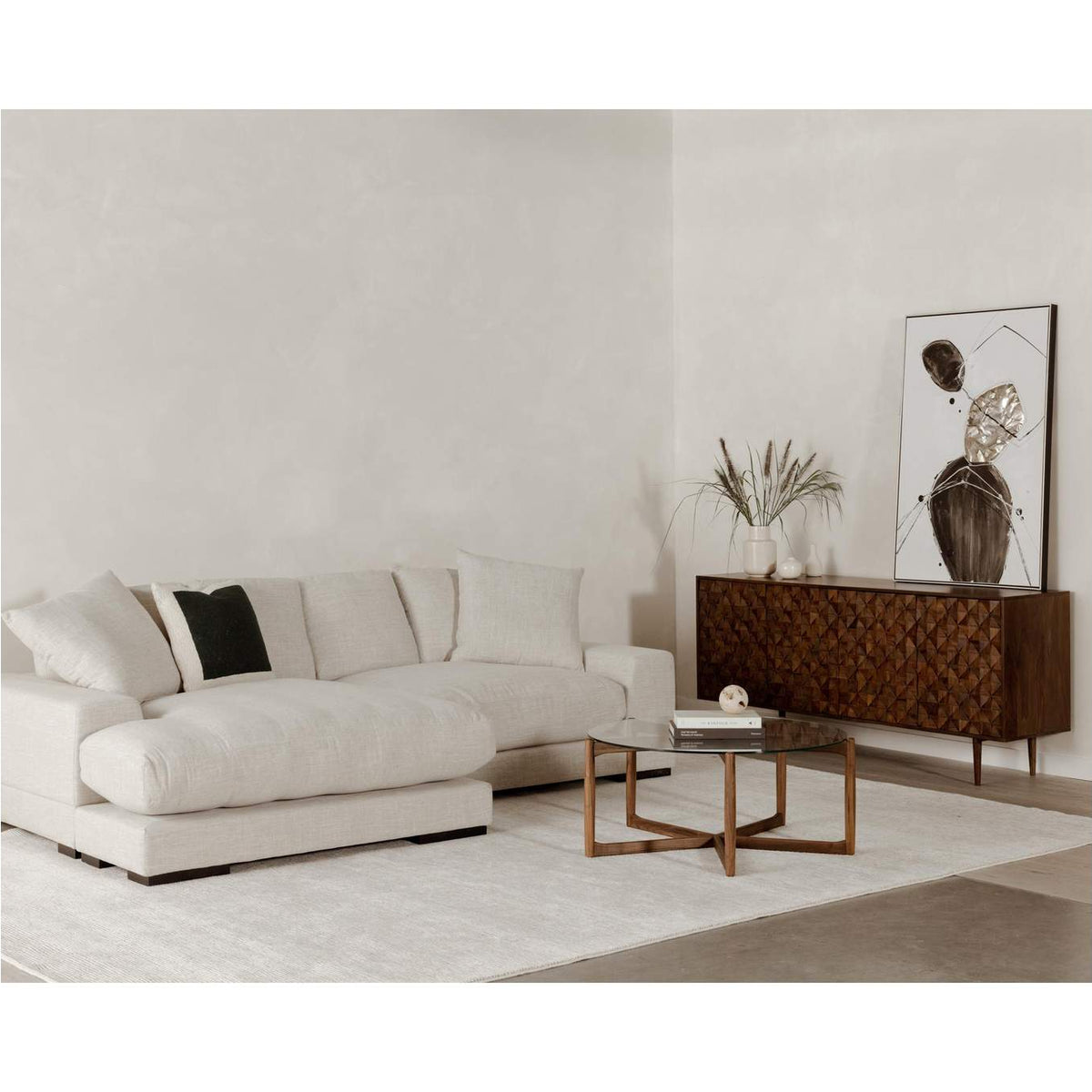 TN-1004-21-0 Plunge Sectional Sahara