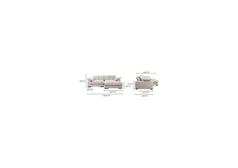 TN-1004-21-0 Plunge Sectional Sahara
