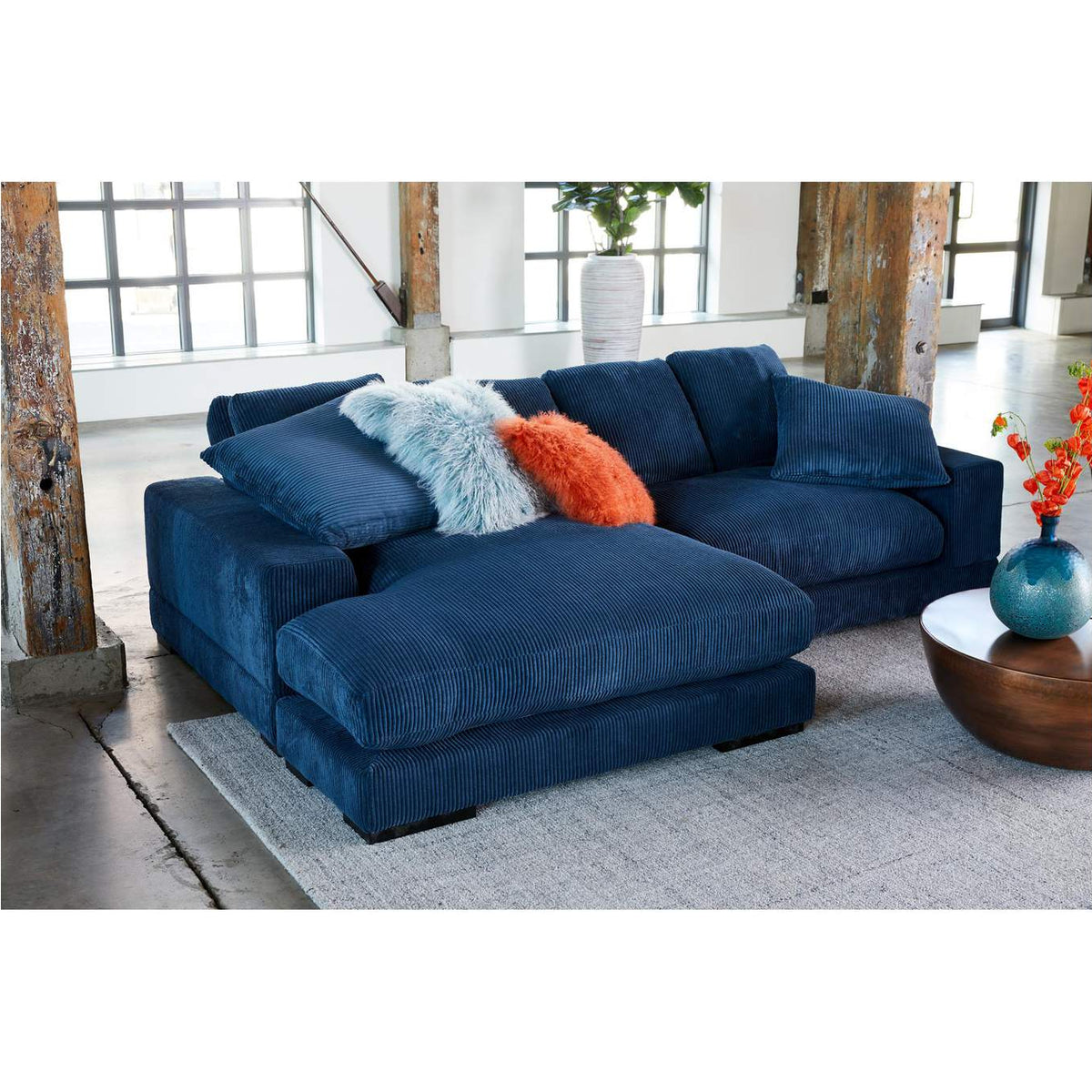 TN-1004-46-0 Plunge Sectional Navy