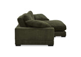 TN-1014-27-0 Plunge Sectional Dark Green