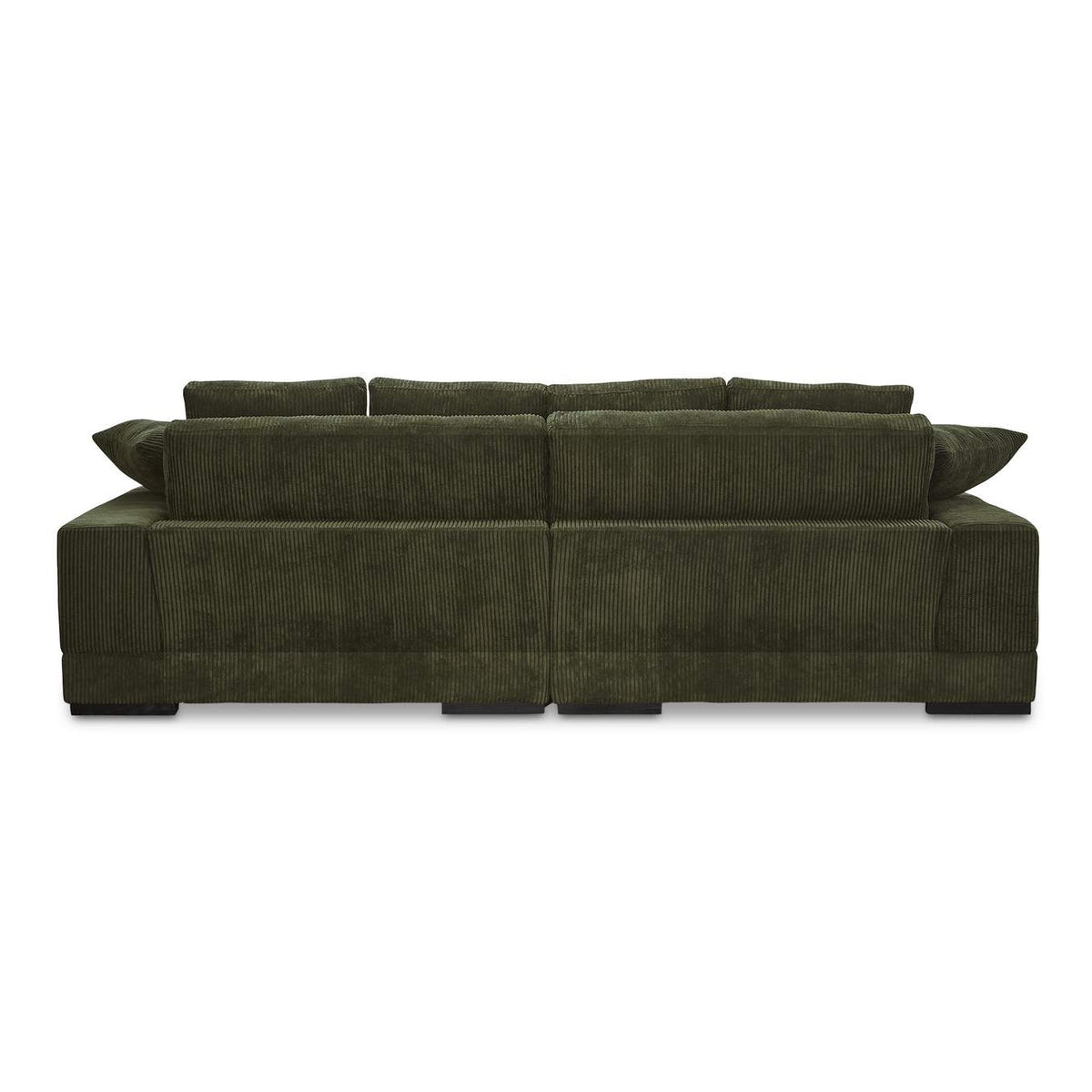 TN-1014-27-0 Plunge Sectional Dark Green