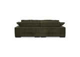 TN-1014-27-0 Plunge Sectional Dark Green