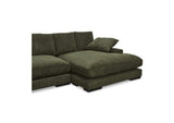 TN-1014-27-0 Plunge Sectional Dark Green
