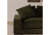 TN-1014-27-0 Plunge Sectional Dark Green