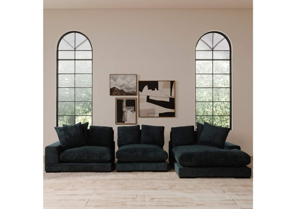 TN-1028-46 Plunge Slipper Chair Navy