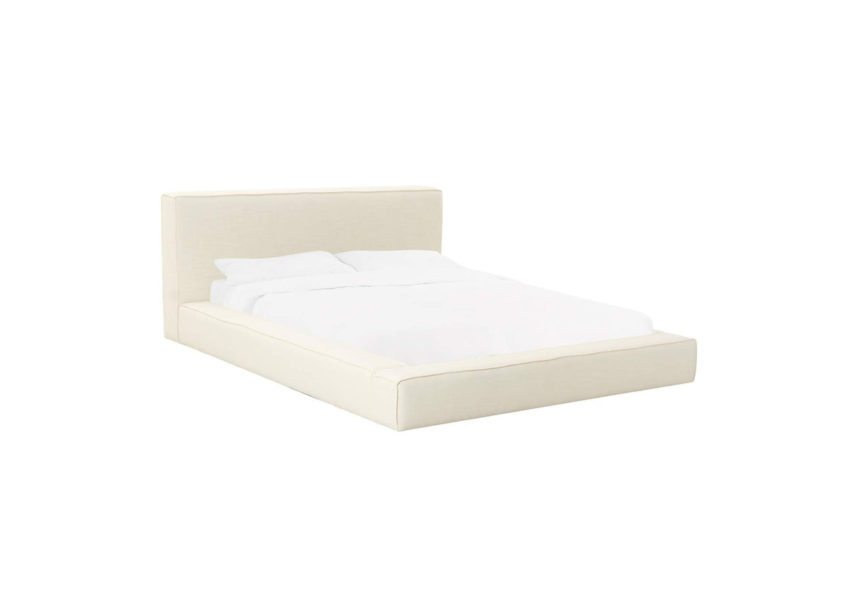 TOV-B68822 Olafur Cream Linen Queen Bed