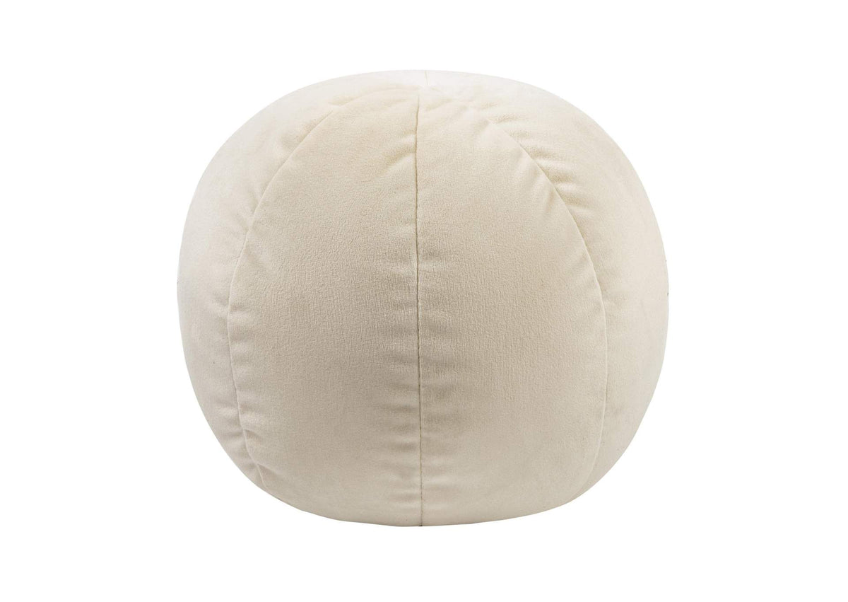 TOV-C68173 Boba 14 Inch Cream Velvet Pillow