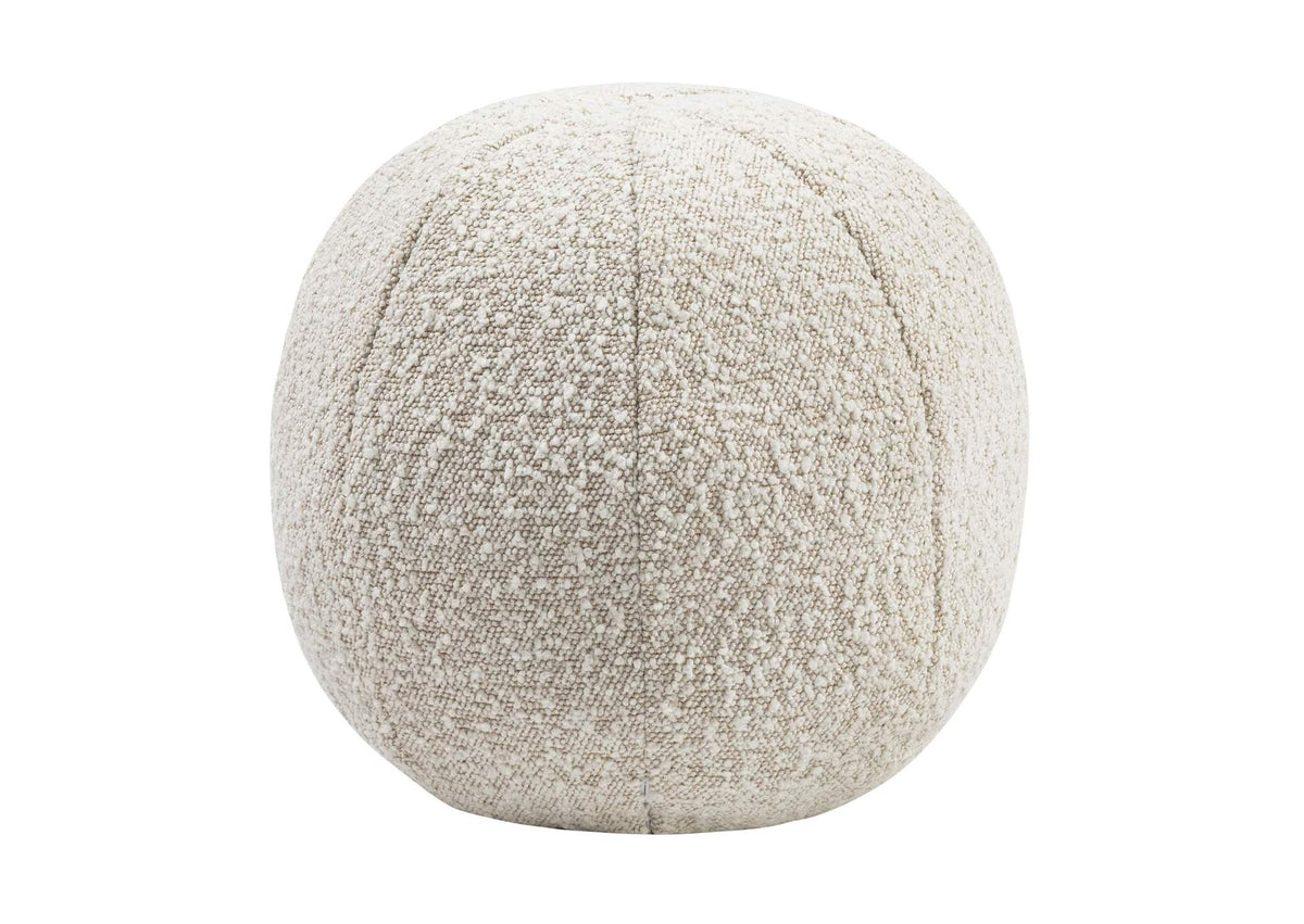 TOV-C68175 Boba Beige Boucle 14 Inch Pillow