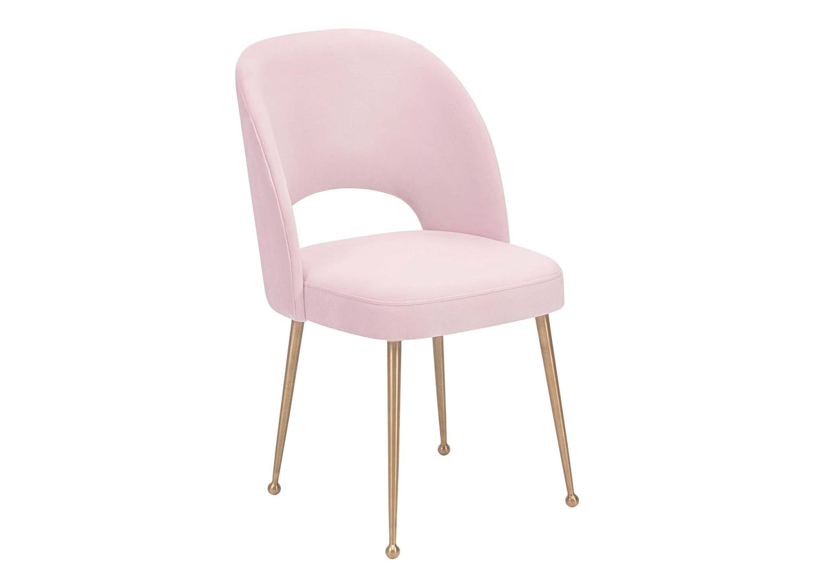TOV-D61 Swell Blush Velvet Chair
