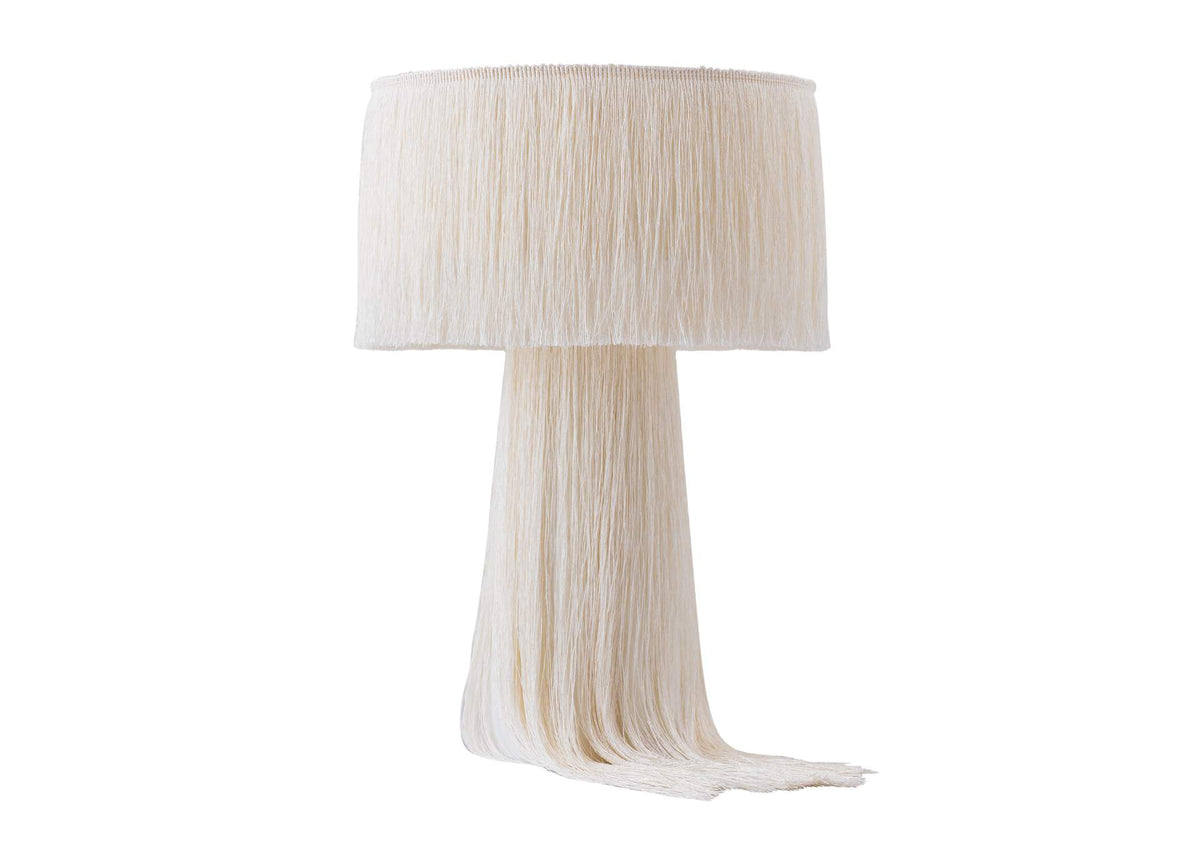 TOV-G18374 Atolla Cream Tassel Table Lamp