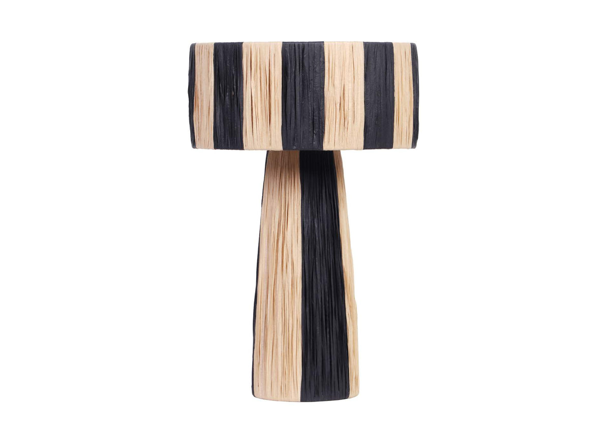 TOV-G18549 Shelby Raffia Two - Tone Table Lamp