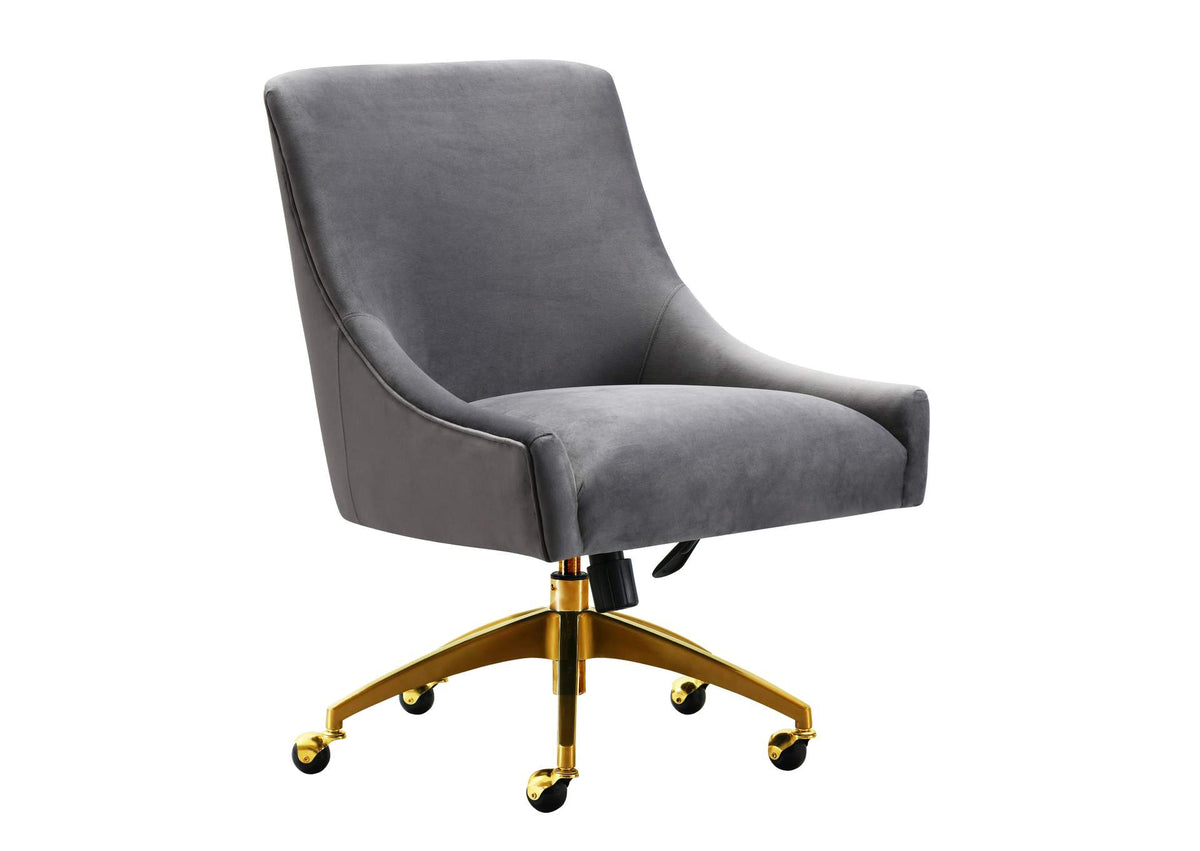TOV-H7231 Beatrix Grey Office Swivel Chair