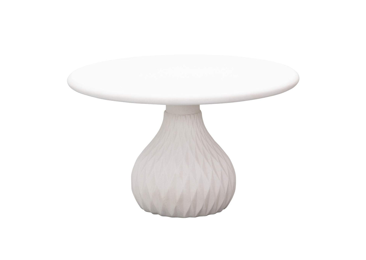 TOV-O44144 Tulum Ivory Concrete Coffee Table
