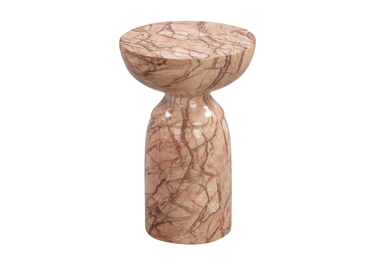 TOV-OC44042 Rue Sunset Marble Side Table