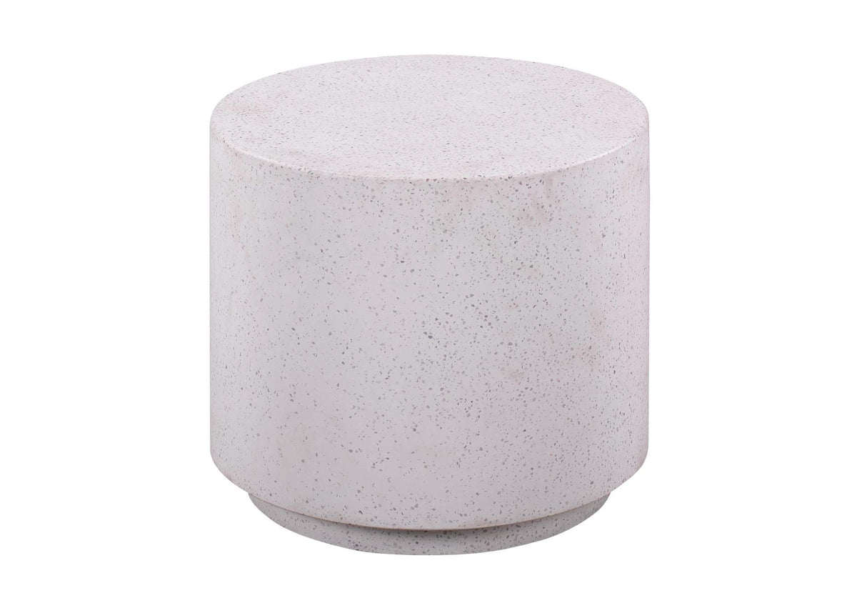 TOV-OCO44053 Terrazzo Light Speckled Side Table