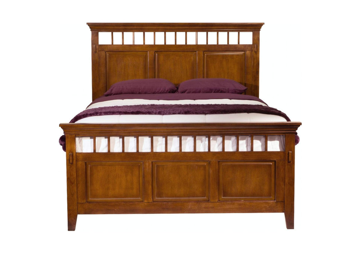 SS-TR900-K-BED Sunset Trading Tremont King Bed | Distressed