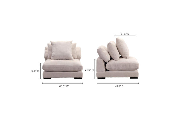 UB-1008-14 Tumble Slipper Chair