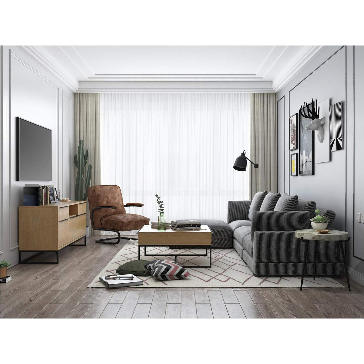 UB-1009-25 Tumble Ottoman