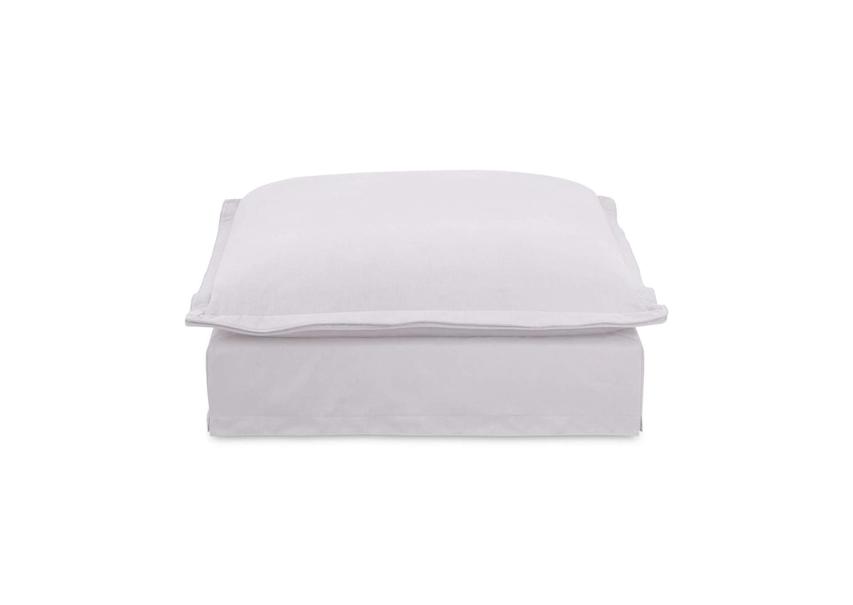 UB-1024-18 Olivia Ottoman White