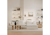 UB-1024-18 Olivia Ottoman White