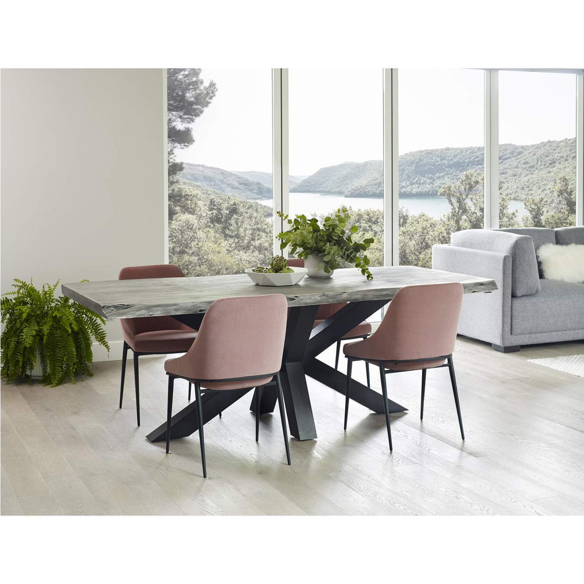 UH-1018-29-0 Edge Dining Table Small