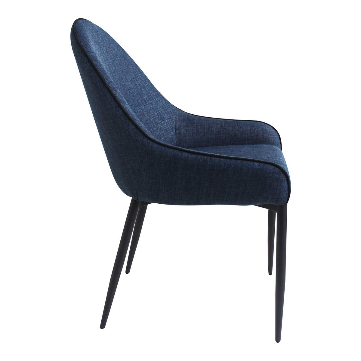 UU-1001-26 Lapis Dining Chair Dark Blue - Set Of Two