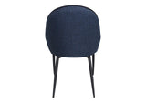 UU-1001-26 Lapis Dining Chair Dark Blue - Set Of Two