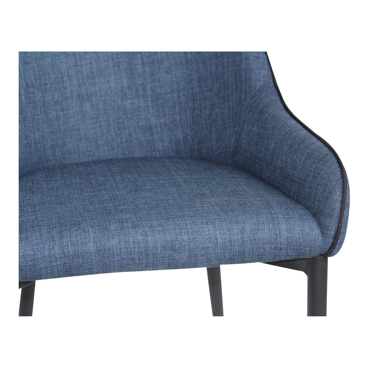 UU-1001-26 Lapis Dining Chair Dark Blue - Set Of Two