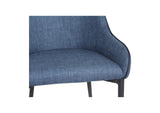 UU-1001-26 Lapis Dining Chair Dark Blue - Set Of Two