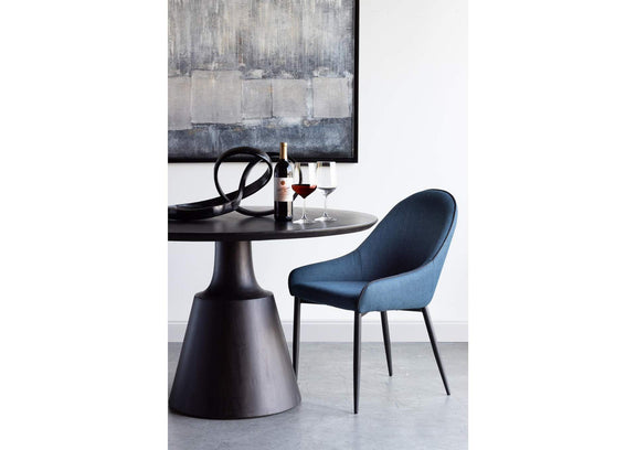 UU-1001-26 Lapis Dining Chair Dark Blue - Set Of Two