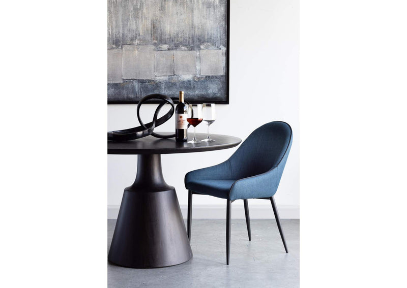UU-1001-26 Lapis Dining Chair Dark Blue - Set Of Two