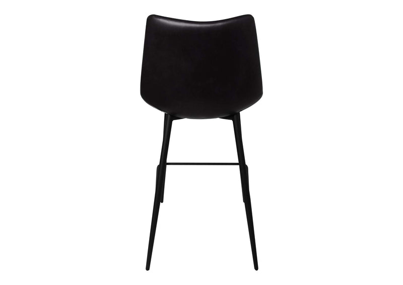 UU-1002-02 Alibi Counter Stool Matte Black - Set Of Two