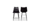 UU-1002-02 Alibi Counter Stool Matte Black - Set Of Two