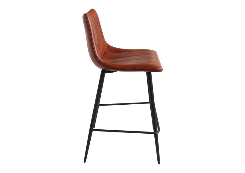 UU-1002-03 Alibi Counter Stool Brown - Set Of Two
