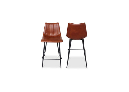 UU-1002-03 Alibi Counter Stool Brown - Set Of Two