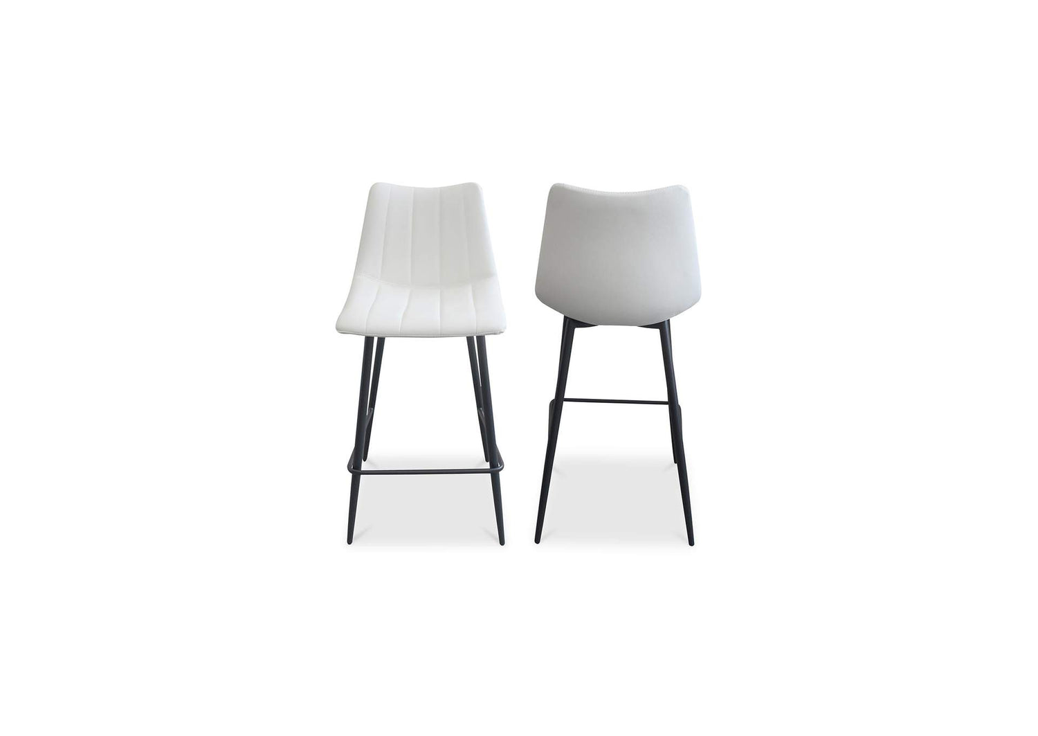 UU-1002-05 Alibi Counter Stool Ivory - Set Of Two