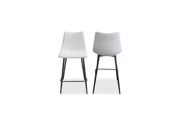 UU-1002-05 Alibi Counter Stool Ivory - Set Of Two